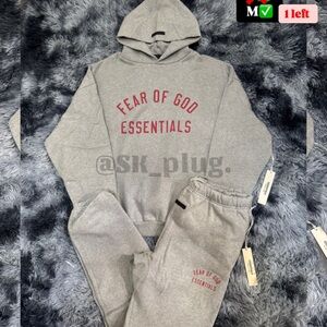 Essenatials Fear of God 
Grey